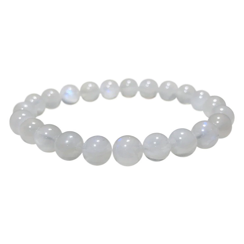 Цзинъяо Шри-Ланка синий браслет с кристаллами лунного камня кремовый вощеный браслет из натуральных кристаллов пара