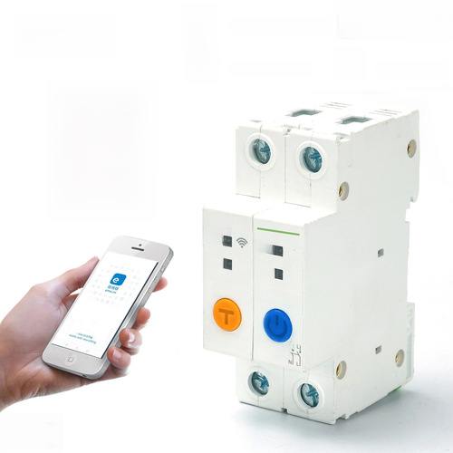 Easy WeLink WiFi Smart Switch Circuit Breaker 1P/2P Wireless Remote Control Switch Smart Home 63A Cross-border 