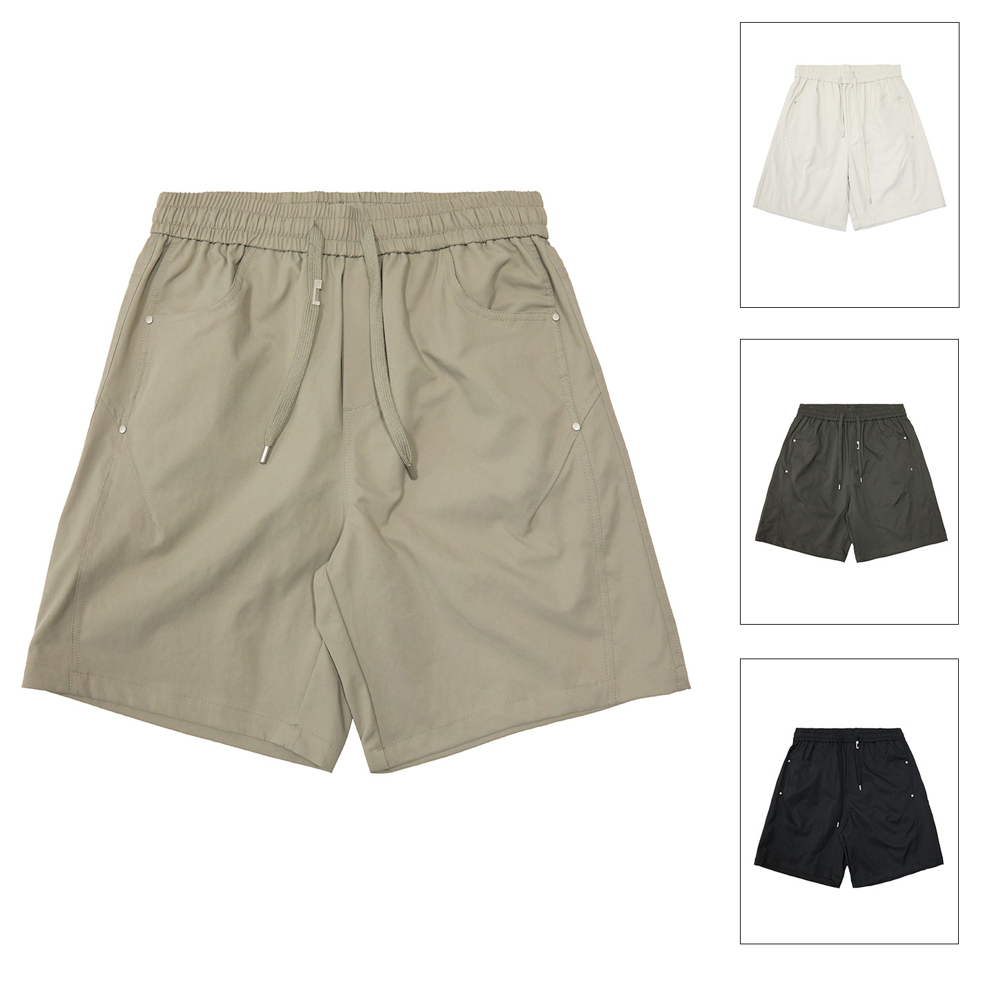 American-Style Cleanfit Casual Shorts for Men and Women, 2026 Summer New Basic Commuter Casual Pants, Versatile Five-Point Shorts