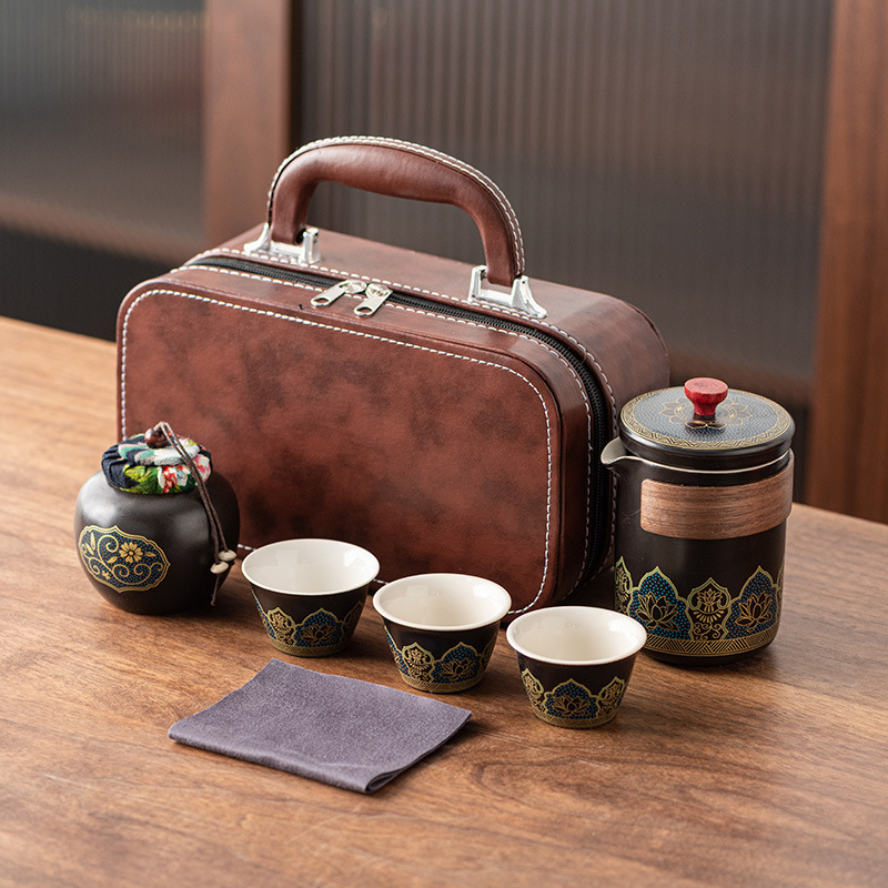 旅行茶器携帯用工夫茶器セット卸売り日本式屋外快客杯祝日会社ビジネスプレゼント|undefined