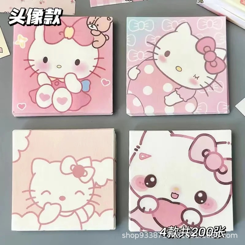 200 sheets of four patterns in a box (size 6*6cm)