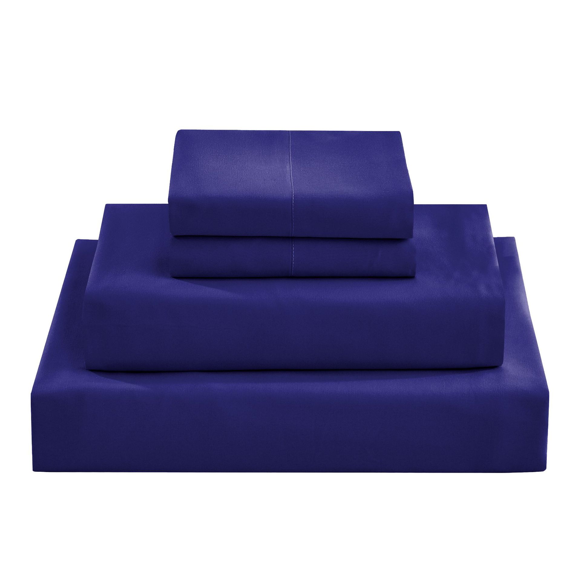 Textiles para el hogar transfronterizos Amazon ebay85g cepillada hoja de cama sábana ajustable clip de comercio exterior de cuatro piezas sábana funda de almohada