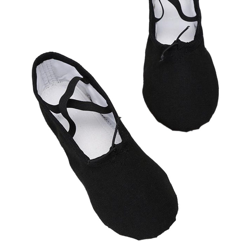 Zapatos de Ballet de fondo suave zapatos de cuerpo zapatos de yoga niños y niñas practican zapatos de baile zapatos de garra de gato aeróbicos Gimnasia