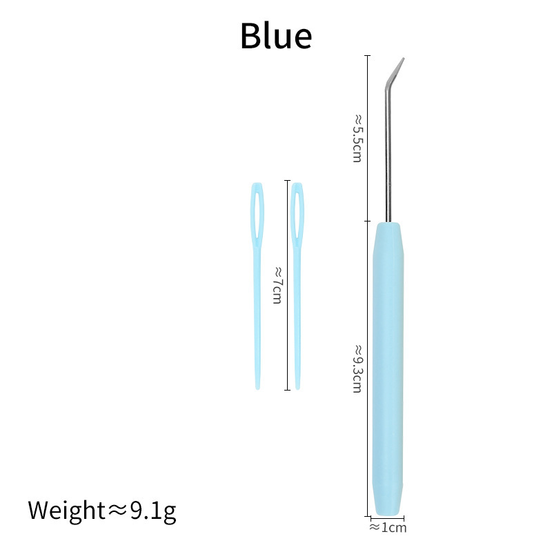 Máquina de tejer de venta directa de fábrica, ganchillo, ganchillo, ganchillo, aguja de plástico, ganchillo, juego de ganchillo