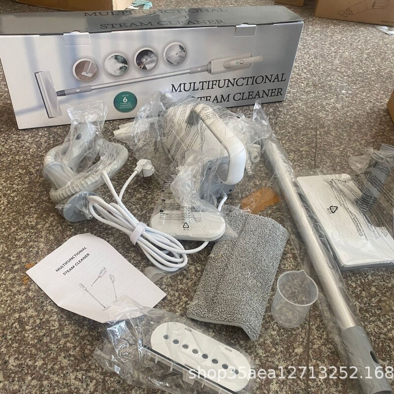 Household electric steam mop floor cleaner, multifunctional sterilizing and mite-removing steam cleaning machine Household electric steam mop floor cleaner, multifunctional sterilizing and mite-removing steam cleaning machine