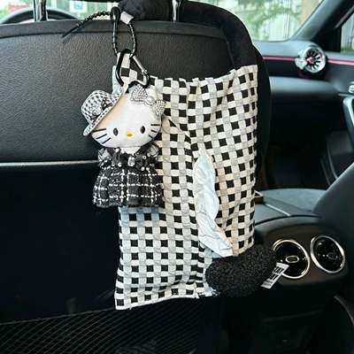 Leather Tissue Bag for Women — Car tissue box/set