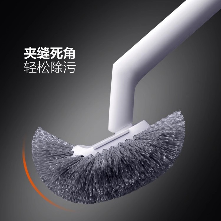 cepillo de inodoro tipo pared cepillo de inodoro doméstico limpieza de inodoro cepillo de grietas cepillo de mango largo cepillo de limpieza