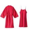 Long sleeveless word big red-with a nightdress