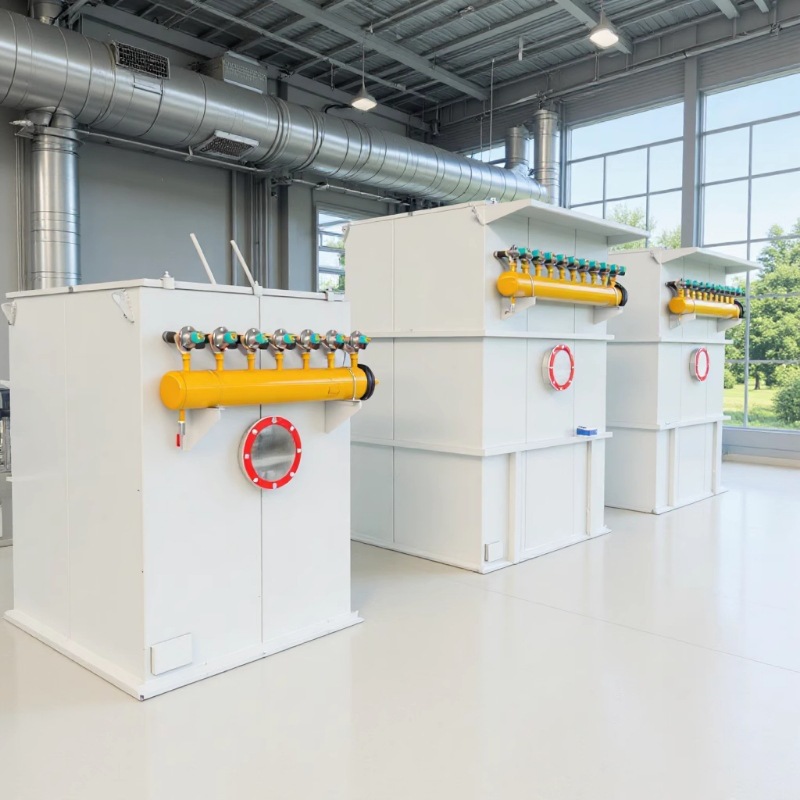 XMC200脉冲除尘器 布袋除尘器通辽单机袋式收尘器利阳环保厂家