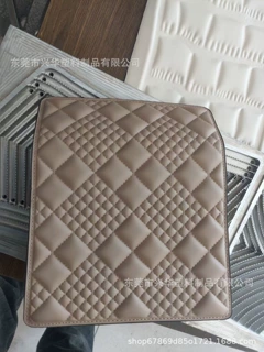直供厂家EVA贴布料皮料复合冷压制品 EVA贴合pu皮革热压时尚包包
