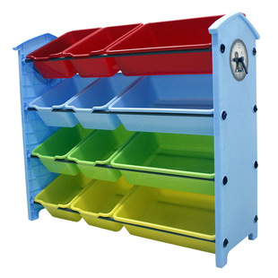 Baby and Kidsren's Toy Storage Rack Box Plastic Multi-Layer Large Capacity Kindergarten Organizing Storage Cabinet Storage Shelf