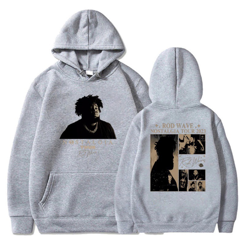 [Código europeo transfronterizo] Rod Wave Merch 2023 Nostalgia Tour Hoodie