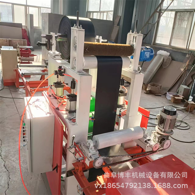 不锈钢板贴橡胶皮平贴机
