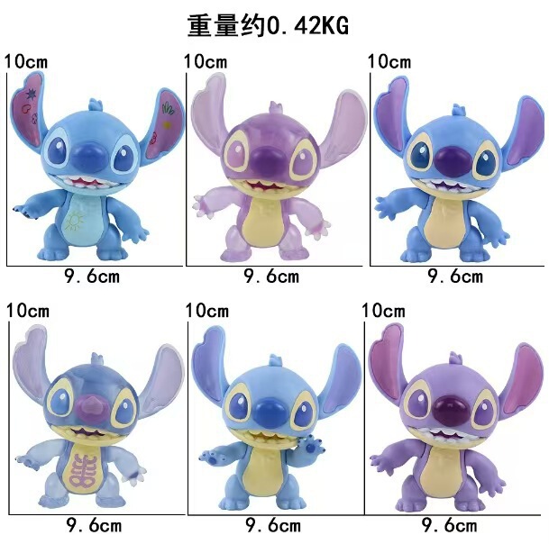 スターリーベイビーズ スティッチ フィギュア スティッチ置物 ブラインドボックスおもちゃ デスクトップデコレーション ミニ|undefined