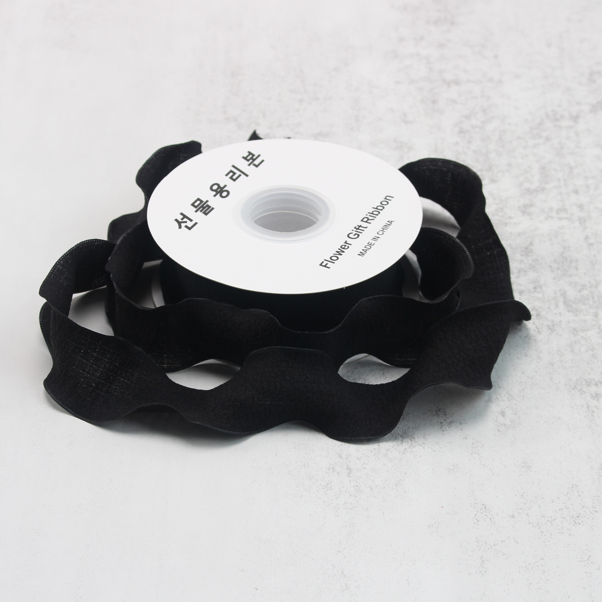 2,5 cinta plisada pastel de flores cola de pescado cinta de hilo embalaje para hornear caja de regalo de encaje arco de encaje DIY