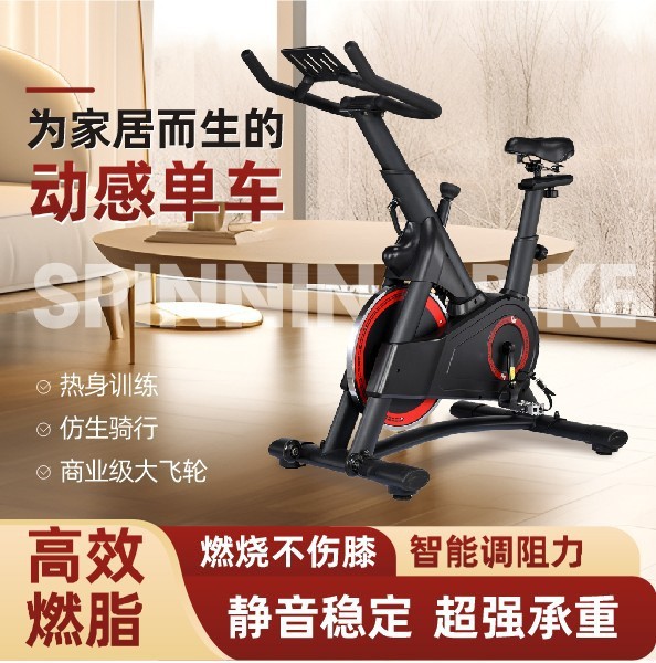 Dynamic Spinning Bike, Home-Use Bicycle, Indoor Aerobic Exercise Fitness Equipment, Magnetic Resistance Exercise Bike, Wholesale Cycling