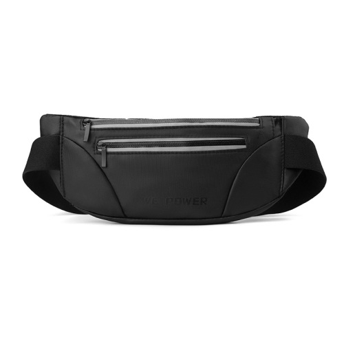 WEPOWER new casual outdoor waist bag sports mobile phone running bag fitness waterproof unisex pu waist bag