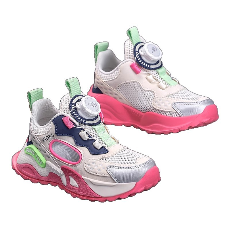 Calzado deportivo hueco para niñas 2025 nuevo estilo verano Baotou sandalias para niños zapatos para niños zapatos de malla única transpirables para niñas image 6