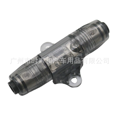 Car Audio Power Cord Fuse Holder Car Power Amplifier Subwoofer Refitting Pure Copper Fuse Tube for Car