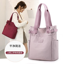 2020新款欧美女士手提包单肩双肩时尚大包妈咪尼龙布托特女包