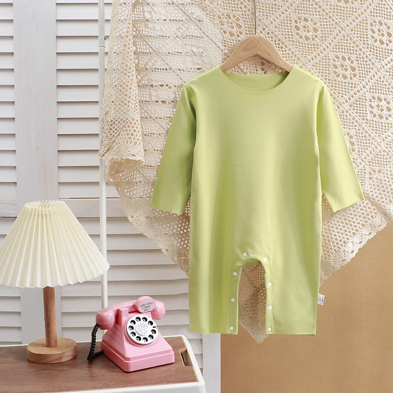 Baby Warm One-Piece Clothes, Autumn Clothes, Spring, Autumn and Winter Pajamas, Baby Long-Sleeved Thick Clothes, Autumn Intimates