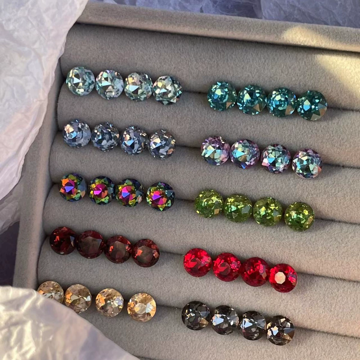 Супер Флеш Флеш Diamond Cocholes ногти ногти титановая сталь винт Tort серьги женские сладкие крутые в тренде серьги новые