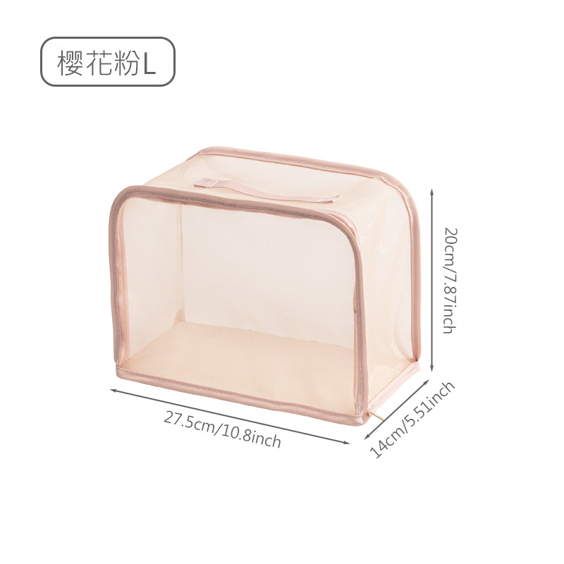 Bolsa de lujo bolsa de almacenamiento de mano bolsa de polvo transparente ligero simple impermeable a prueba de humedad bolsa de cuero cubierta protectora artefacto