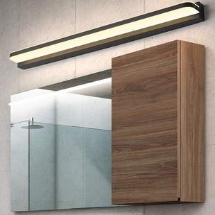 No-Drill Led Mirror Front Light Bathroom Vanity Light Mirror Light Wall Light Nordic Modern Minimalist Mirror Cabinet Light