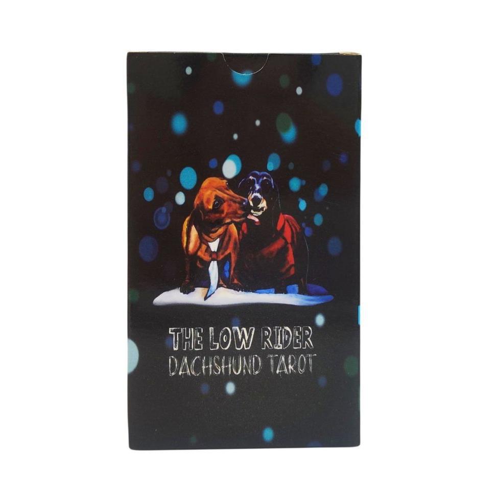 New 12x7cm The Low Rider Dachshund Tarot_voghion.com