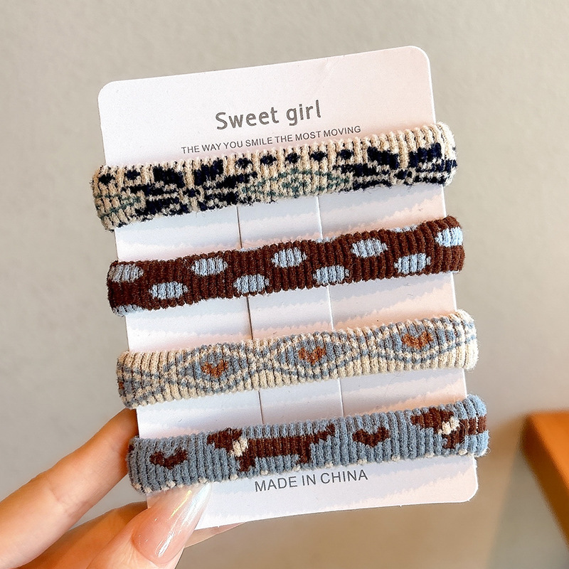 Coleteros, gomas para el pelo para niñas, alta elasticidad y durabilidad, para atar el cabello, nuevos accesorios para el cabello elegantes 2025