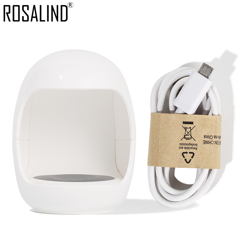 迷你美甲灯鸡蛋灯小型LED单指灯3w不黑手烘干机光疗机Q型便携UV灯