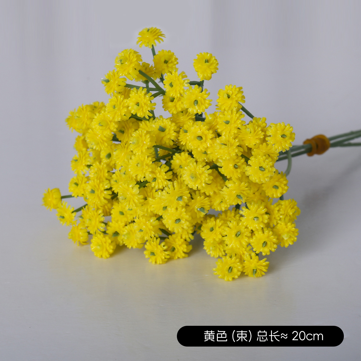 Lanzamiento de nuevos productos, ramo de novia, venta caliente, flor de seda gypsophila, simulación, accesorios de disparo de PU, arreglos florales, suministros de decoración