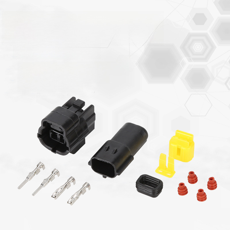 Cross-border 1.8 series 2P3P4P6P8P10P12P automotive waterproof connector Waterproof connector