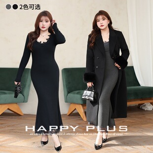 Spelling Lace Autumn and Winter Base Bag Hip Fishtail dress Moisturizing Its 9079 plus size French Kardashian Slim Fit dress