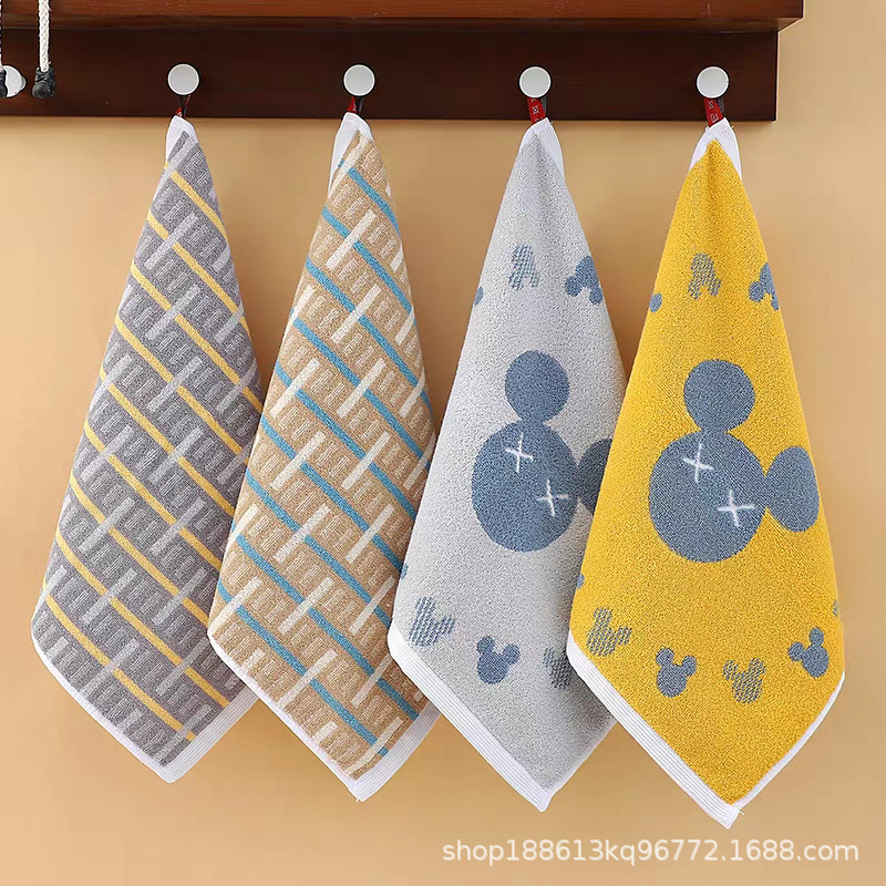Pure Cotton 35*35cm Large Square Towel for Wiping Hands and Washing Face, Can Be Hung, Household Square Small Towel, Soft and Absorbent Face Towel Pure Cotton 35*35cm Large Square Towel for Wiping Hands and Washing Face, Can Be Hung, Household Square Small Towel, Soft and Absorbent Face Towel