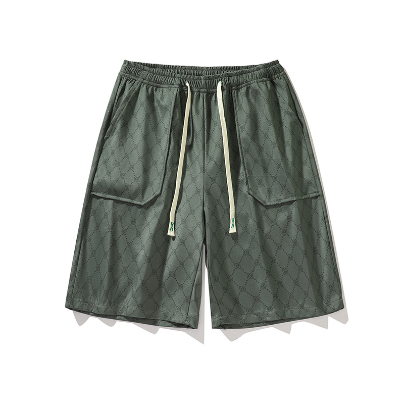 2023 nouveau short imprimé complet pour hommes été nouvelle marque de mode mince American Beachwear large_voghion.com