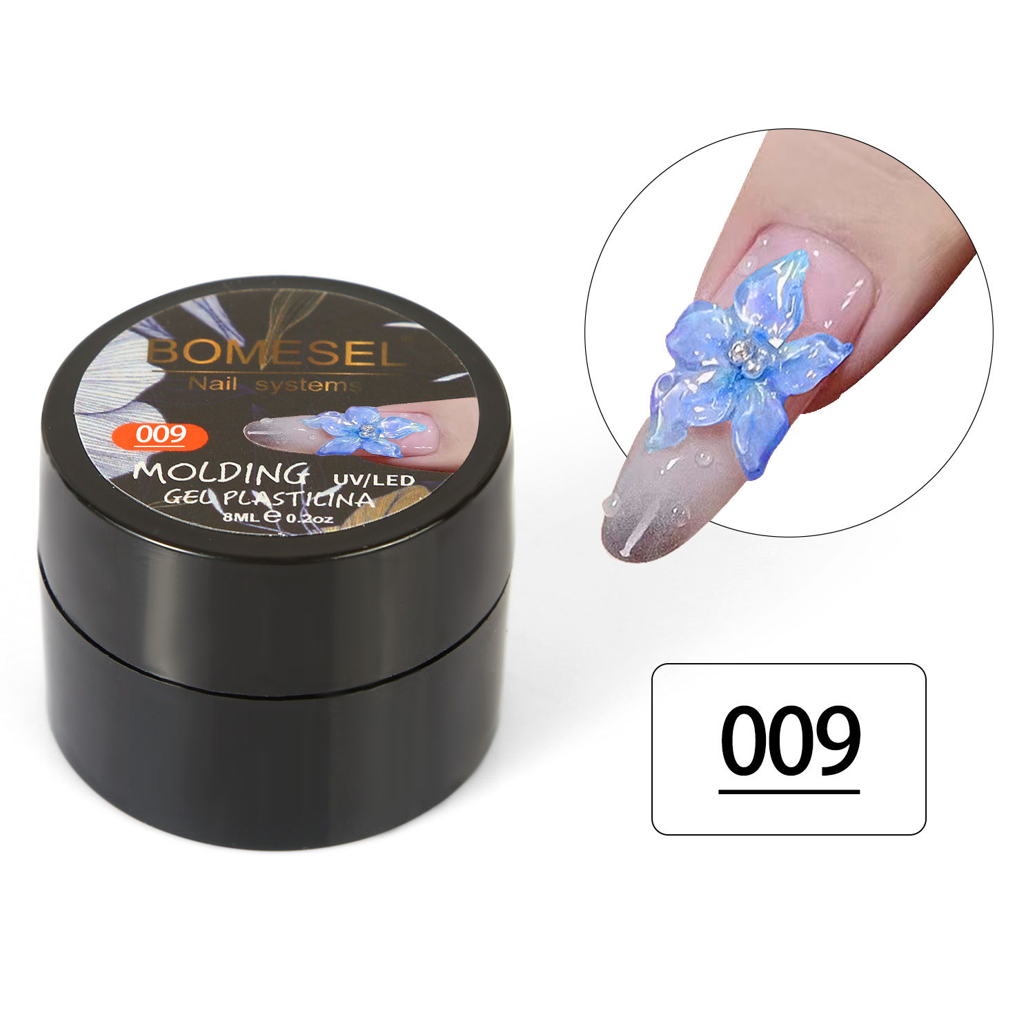 Gel funcional para decoración de uñas, gel sólido para esculpir, gel de pintura estéreo 3D, gel para modelar, gel de color para uñas, gel para amasar, directamente de fábrica.