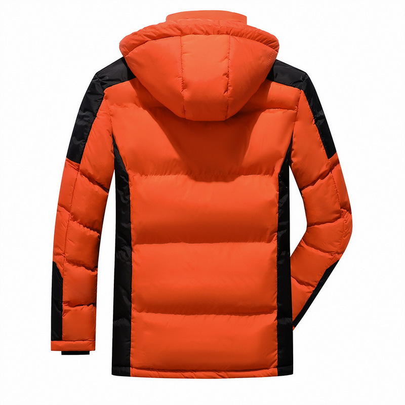 Invierno transfronterizo nuevo tipo de ropa de algodón de tipo medio largo al aire libre engrosado ropa de asalto de algodón abrigo