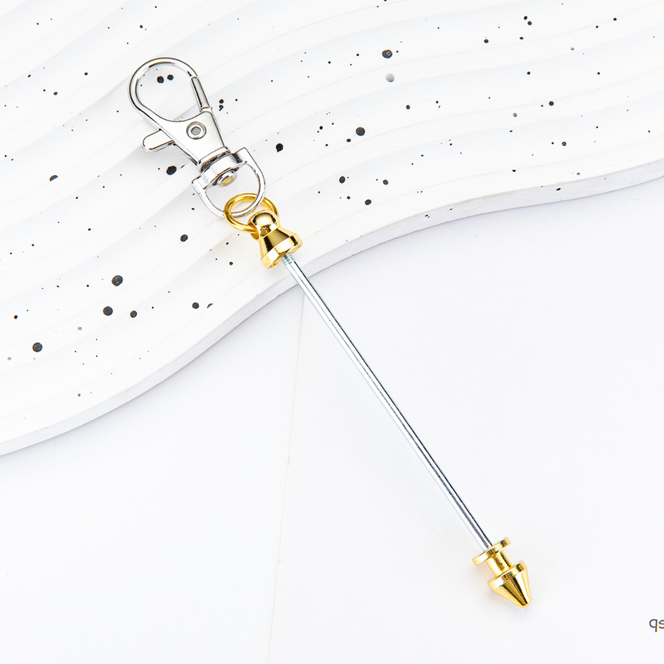 Spot diy beaded langosta botón evento conmemorativo regalo llavero bolso creativo colgante colgante llavero