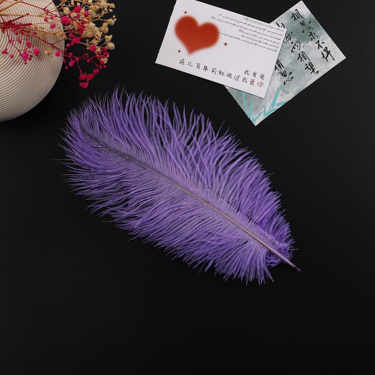 Flores en busca de estilo de día de San Valentín en línea sobre rojo papel de flores de Sydney papel de alto nivel extraíble algodón de leche sobre flores de material completo