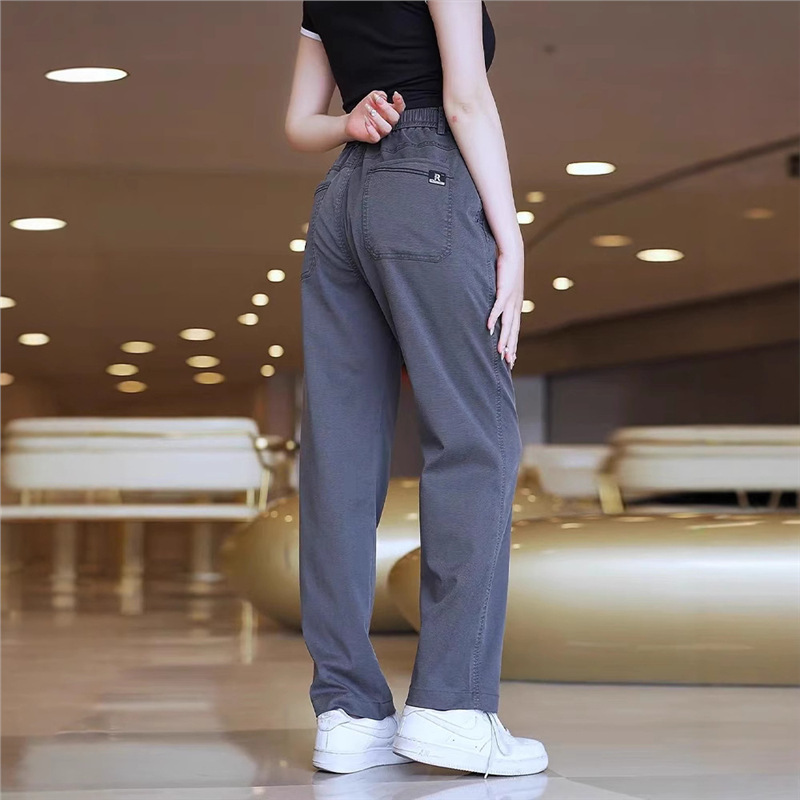 Tiktok-Style Lyocell Tencel Casual Pants for Men, 2026 New Model, Loose Straight-Leg, Wrinkle-Resistant, Gray Pants Tiktok-Style Lyocell Tencel Casual Pants for Men, 2026 New Model, Loose Straight-Leg, Wrinkle-Resistant, Gray Pants
