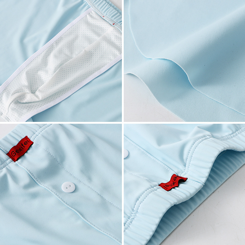Pantalones de hielo para hombres de alta calidad, cuatro ángulos de hielo, ángulo plano, pantalones cortos de hielo para hombres, procesamiento personalizado