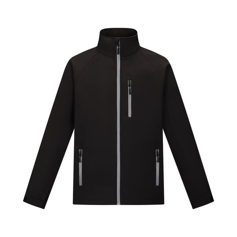 Customized Softshell Outdoor Clothing for Men and Women, Stand-Up Collar Jacket, Windproof and Waterproof Single-Layer Jacket, Can Be Printed with Logo Customized Softshell Outdoor Clothing for Men and Women, Stand-Up Collar Jacket, Windproof and Waterproof Single-Layer Jacket, Can Be Printed with Logo