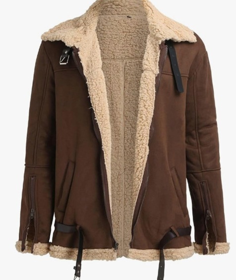 Giacca in pelle e velluto da uomo con imbottitura in pelliccia_voghion.com