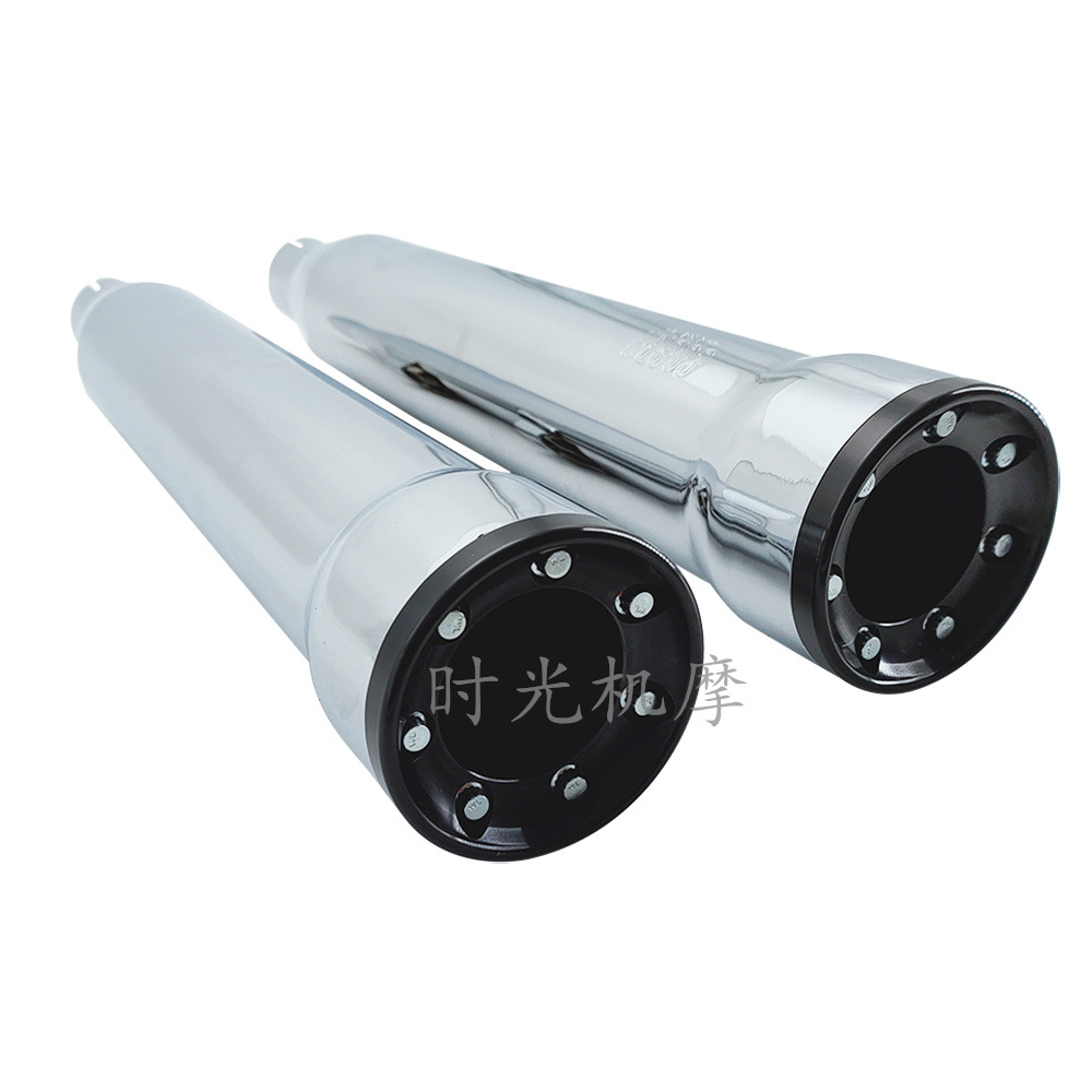 Applicable to Harley 883 1200 48 72 modified cobra exhaust modified low sound exhaust pipe tail section