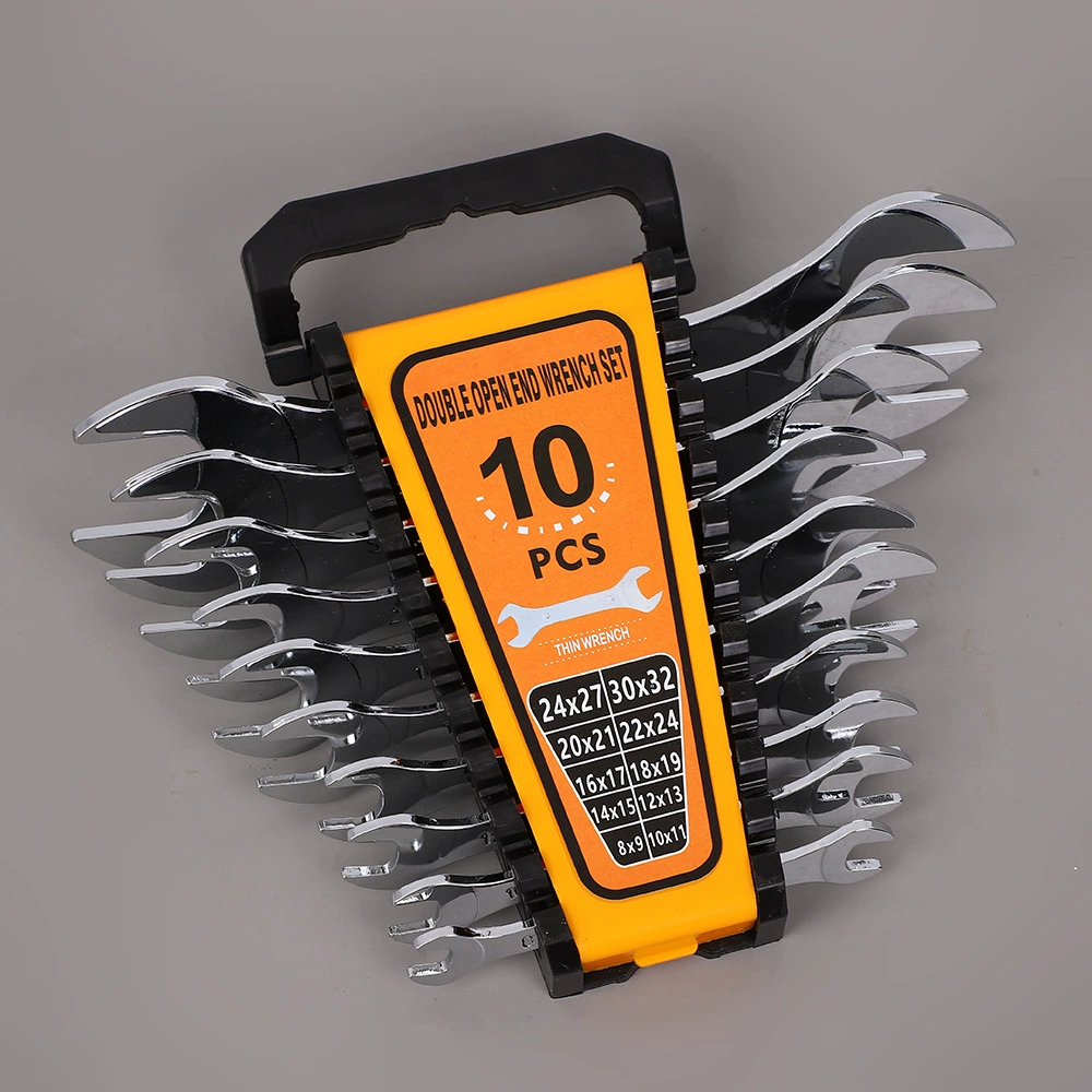 Двухголовый зеркальный гаечный ключ Ультратонкий многоцелевой размер