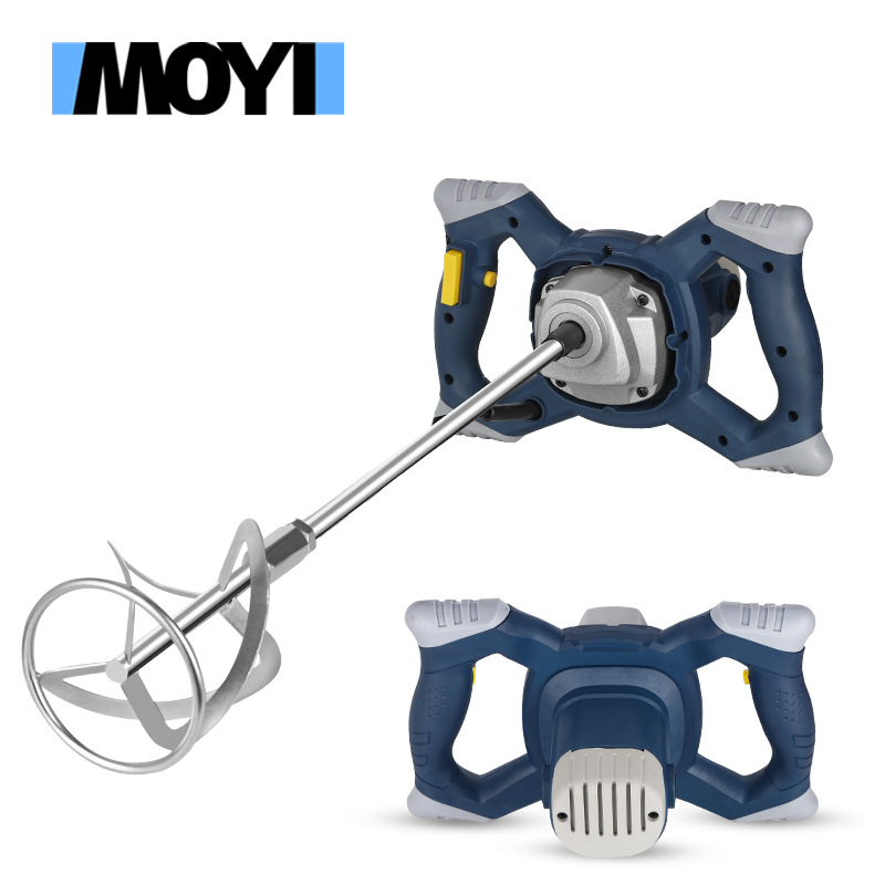 Electric mixer, industrial handheld, putty powder paint cement mixer, concrete mixer