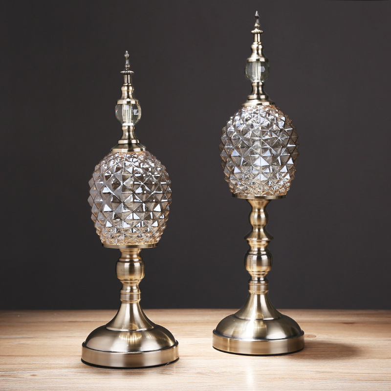 Luxurious high-end crystal creative decorations for living room for…