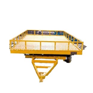 Tractor Flatbed Trailer Heavy-Duty Large-Tonnage Transport Vehicle Logistics Factory Site Tow Transfer Vehicle Tractor Flatbed Trailer