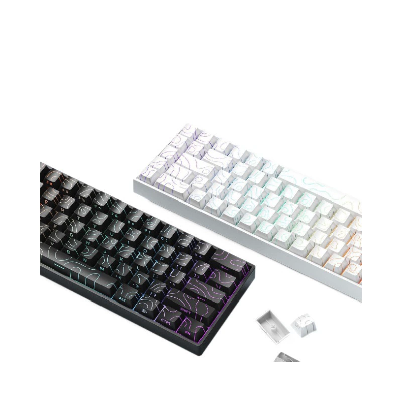 61-key игровой механический клавиатура PBT боковое гравирование ?
